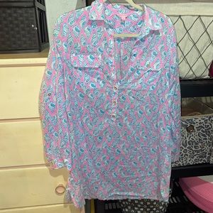 Lilly Pulitzer beach cover